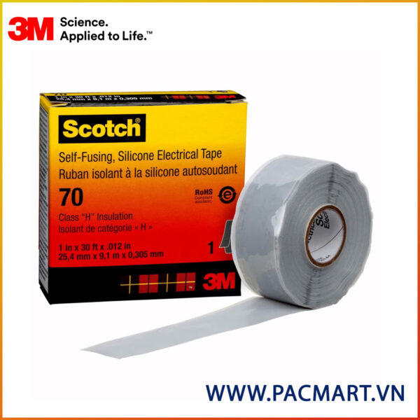 Băng keo Silicone tự kết dính 3M Scotch 70