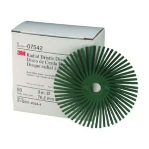 Nhám Chổi Scotch-Brite™ Radial Bristle Disc xanh