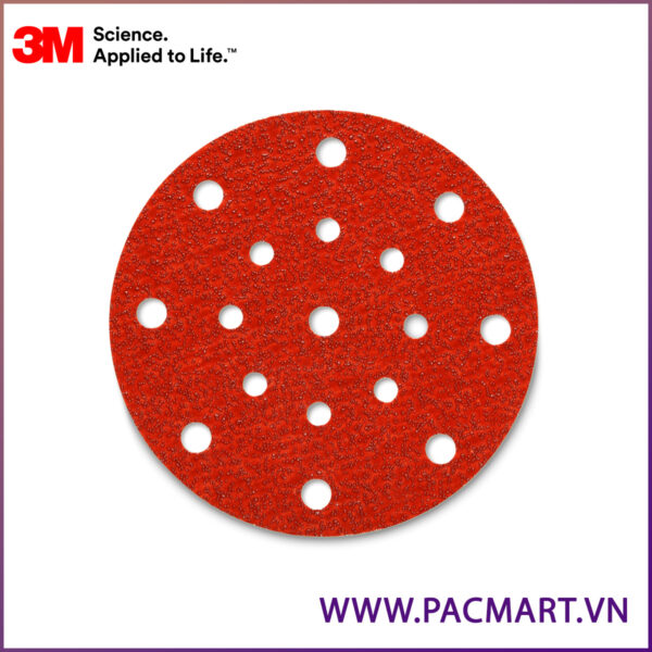 3M Cubitron II Hookit 950U 150mm P60 17 lỗ