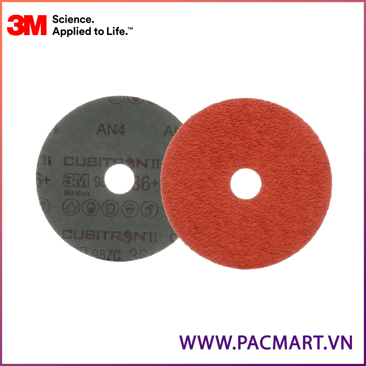 Nhám đĩa 3M 987C 36+